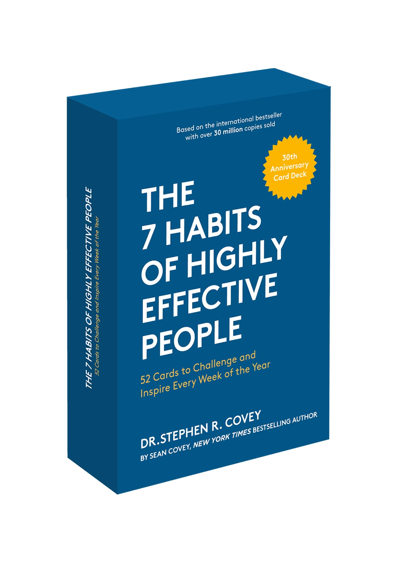 The 7 Habits Of Highly Effective People: 30Th Anniversary Card Deck (The Official 7 Habits Card Deck)