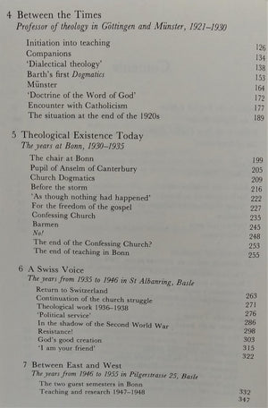 Karl Barth: His Life from Letters and Autobiographical Texts,Used