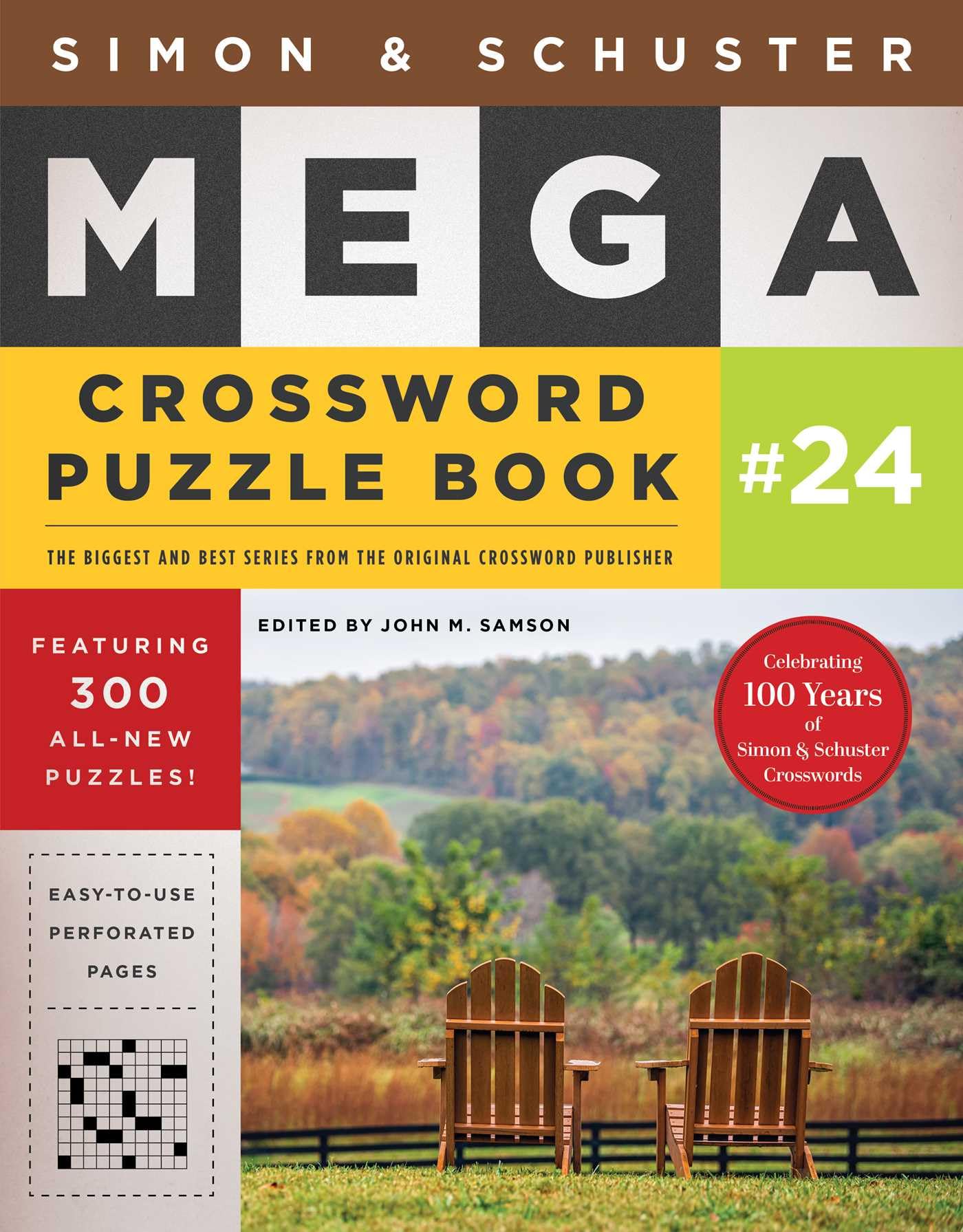 Simon & Schuster Mega Crossword Puzzle Book #24 (24) (S&S Mega Crossword Puzzles),New