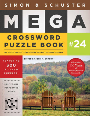 Simon & Schuster Mega Crossword Puzzle Book #24 (24) (S&S Mega Crossword Puzzles),New