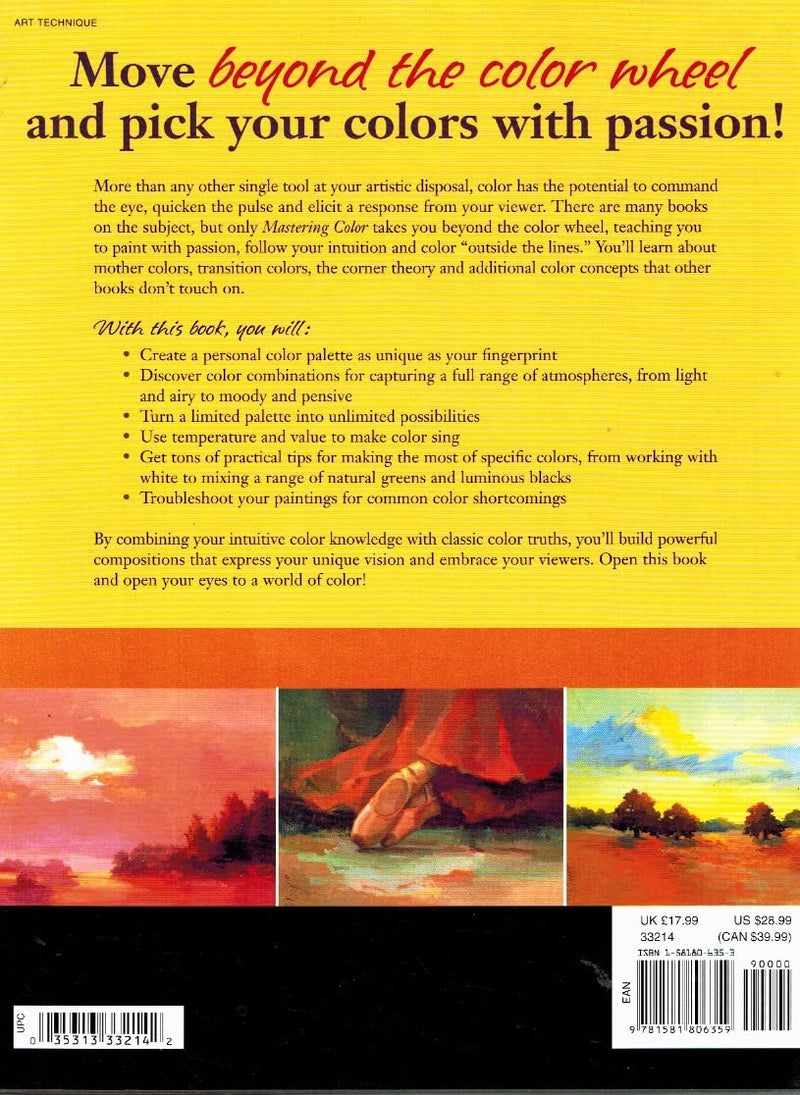 Mastering Color: The Essentials of Color Illustrated with Oils,Used