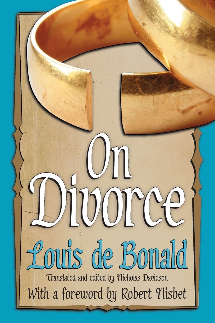 On Divorce (The Library of Conservative Thought),Used