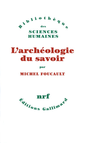 L'Archologie Du Savoir,Used