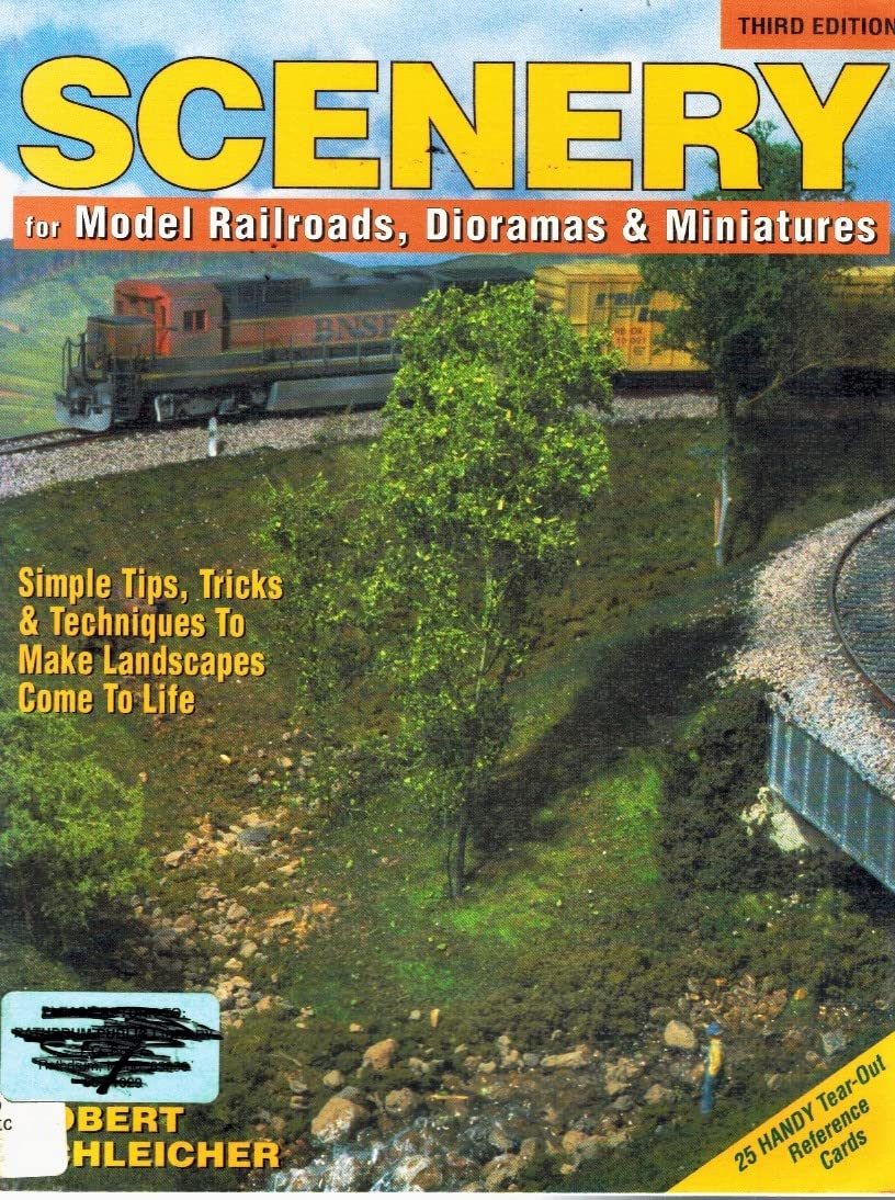 Scenery For Model Railroads, Dioramas & Miniatures: With 25 Handy Tearout Reference Cards
