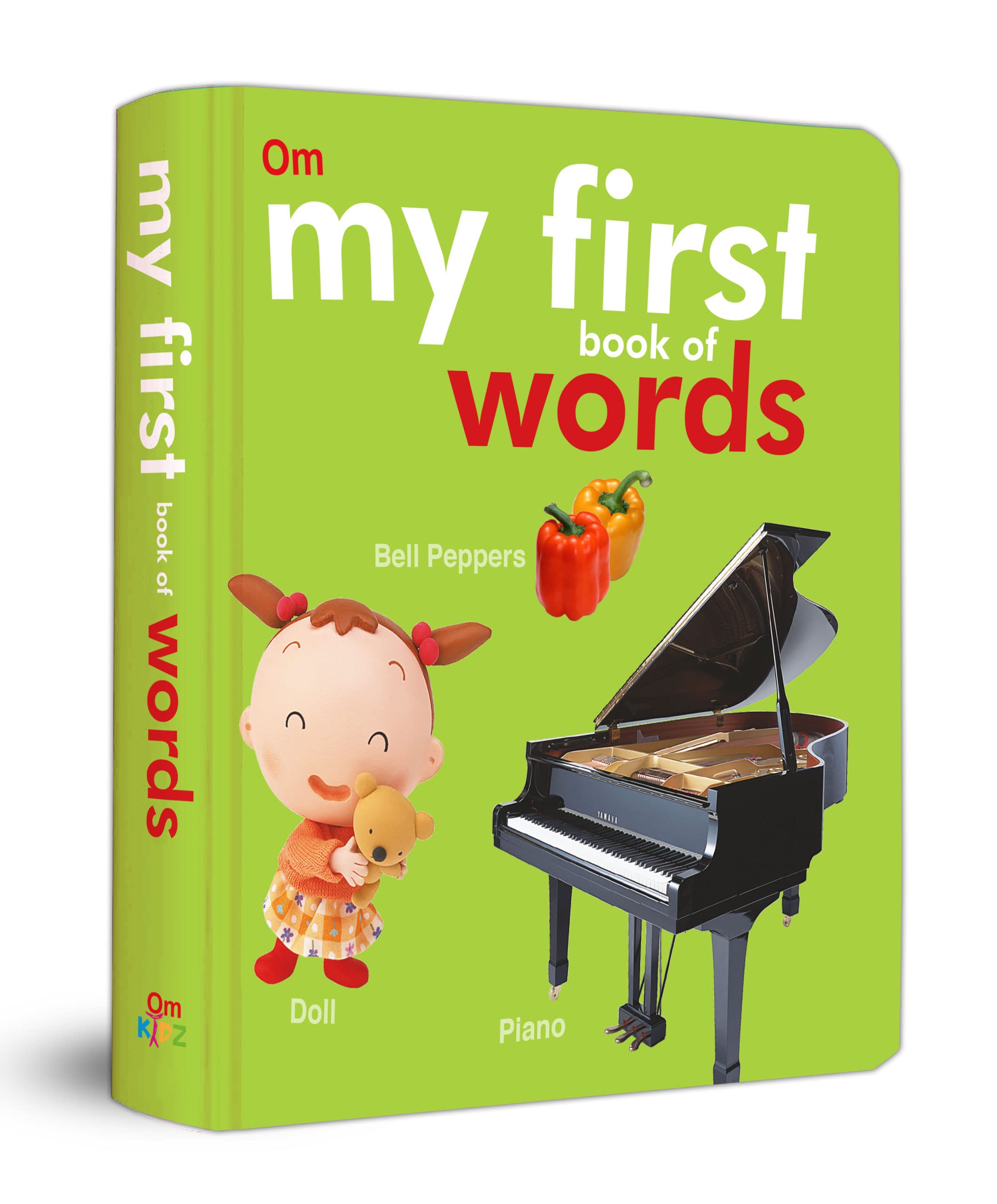 My First Book Of Words For Children: Kids First Vocabulary With Everyday Words | Fun & Colourful Learning | Boost Language Skills With Real-Life Objectsearly Word Recognition Made Easy | Interactive & Engaging Board Book