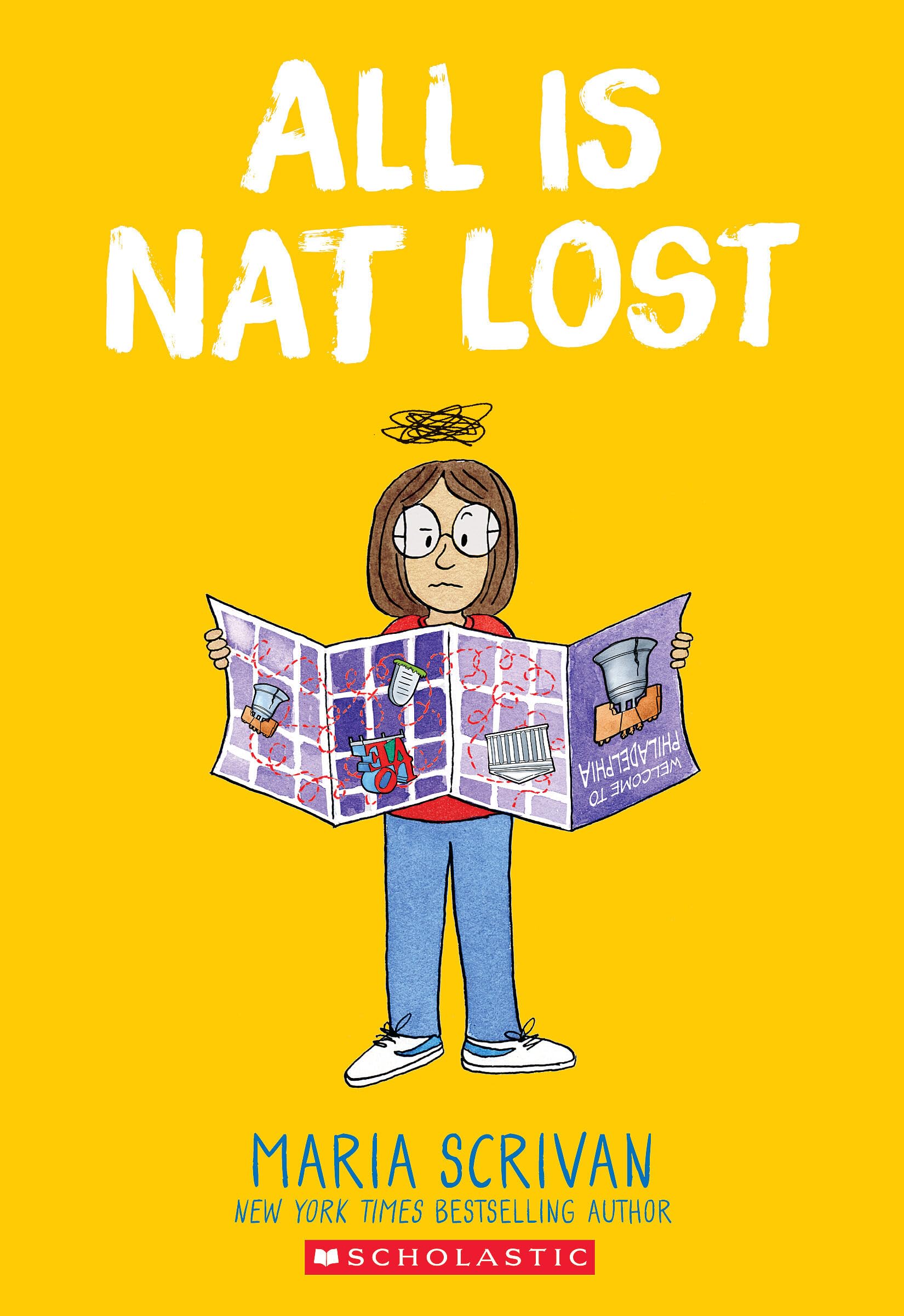 All Is Nat Lost: A Graphic Novel (Nat Enough #5),Used