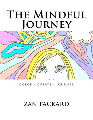 The Mindful Journey: Color  Create  Journal,Used