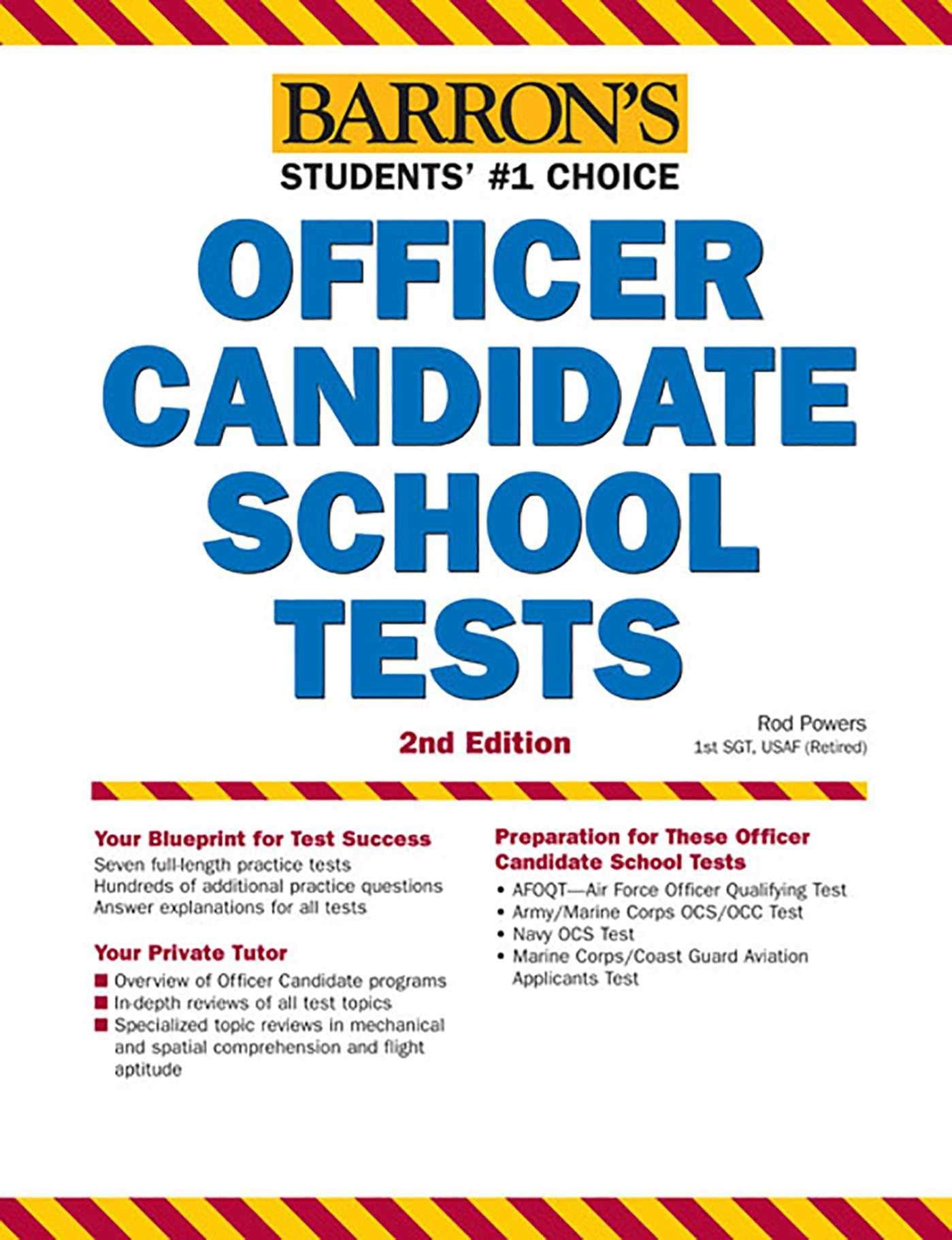 Officer Candidate School Tests (Barron's),Used