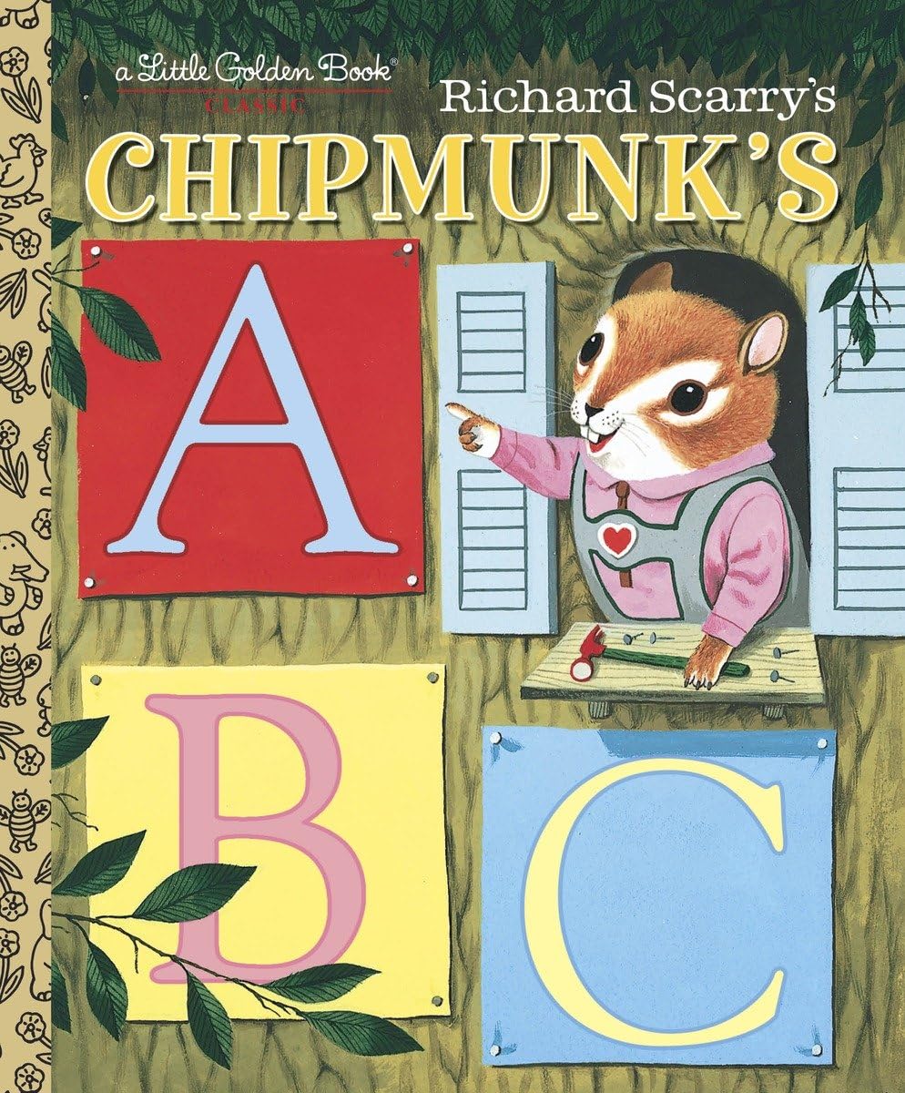 Richard Scarry'S Chipmunk'S Abc (Little Golden Book)