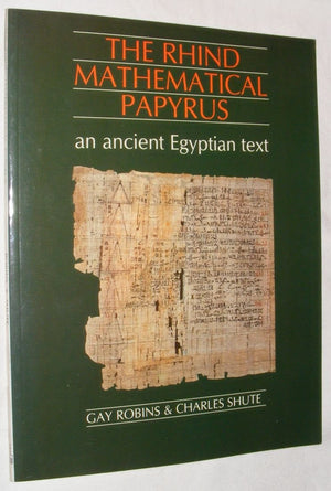 The Rhind Mathematical Papyrus,New