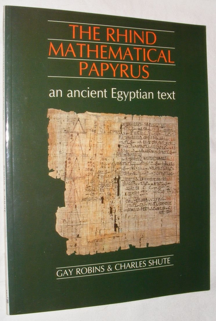 The Rhind Mathematical Papyrus,New
