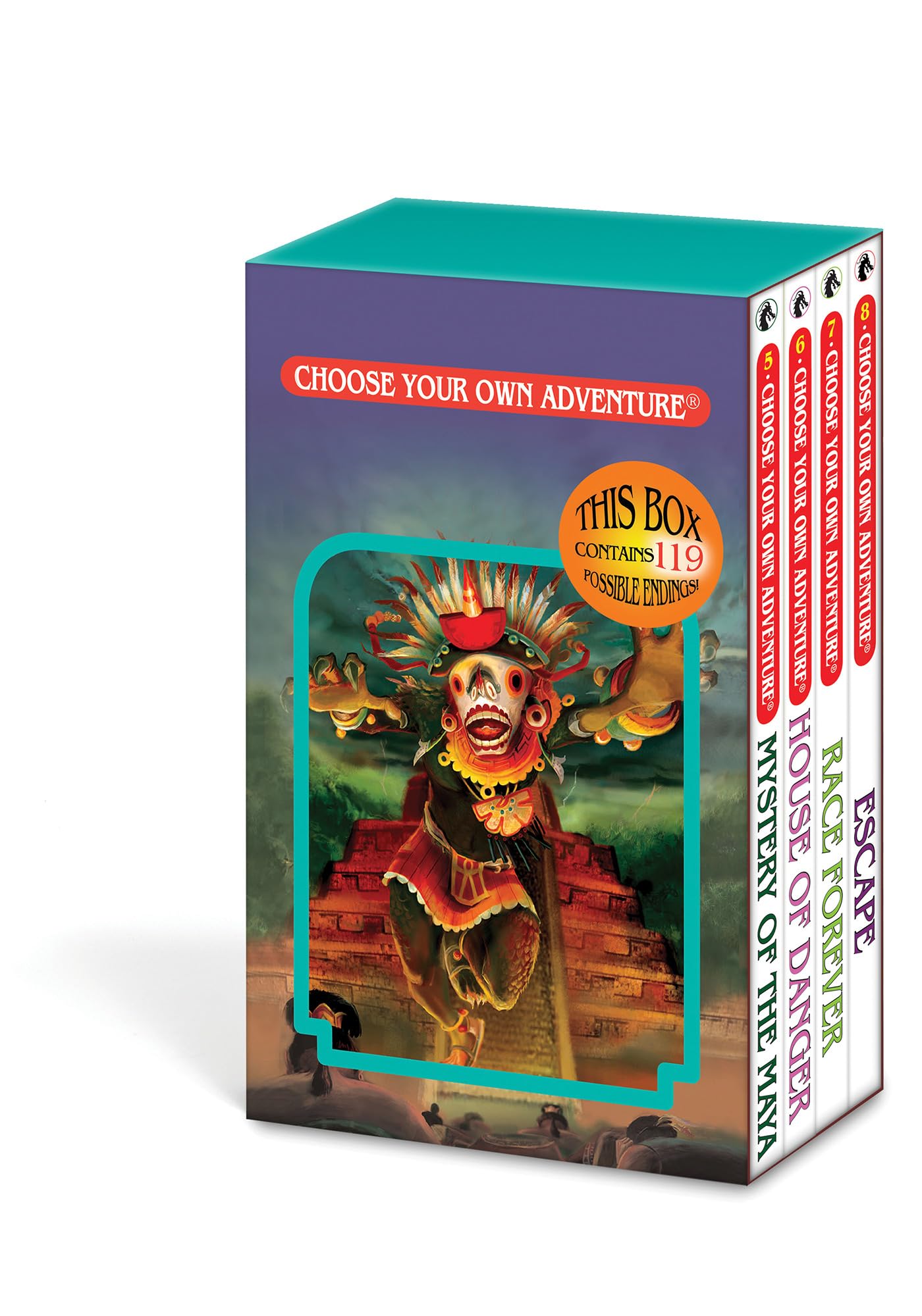 Choose Your Own Adventure 4Book Boxed Set #2 (Mystery of the Maya, House of Danger, Race Forever, Escape),New