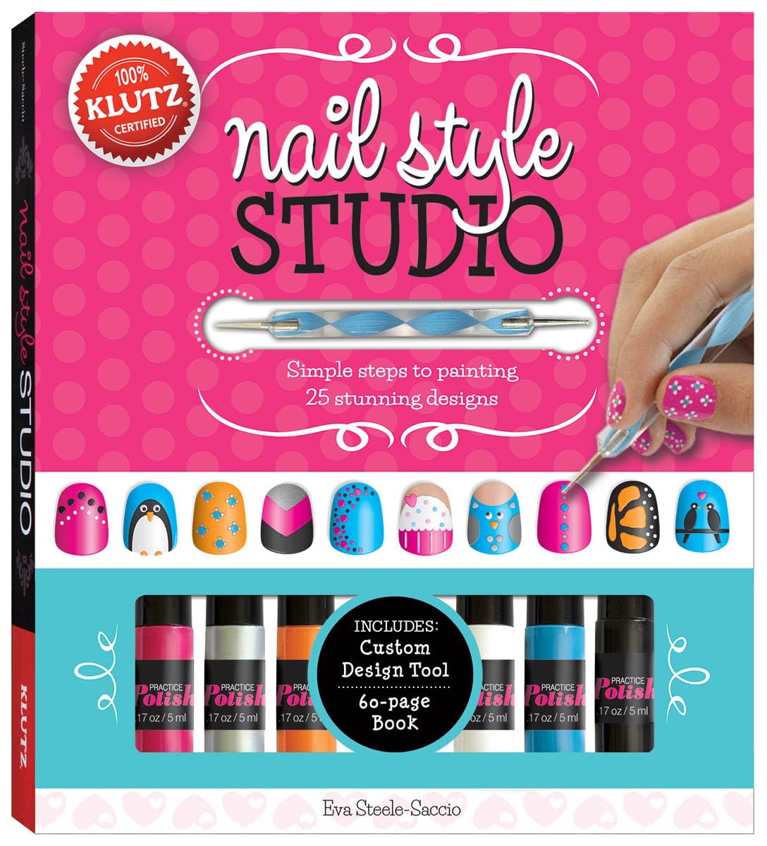 Klutz Nail Style Studio Book Kit,New