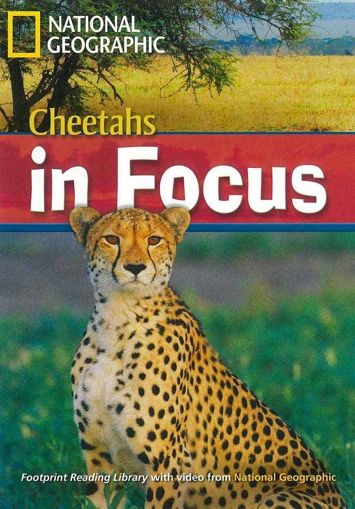 Cheetahs In Focus (Book With Multirom): Footprint Reading Library 2200 (Footprint Reading Library: Level 6),Used