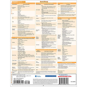 Physical Therapy QuickStudy Laminated Reference Guide (QuickStudy Academic),New