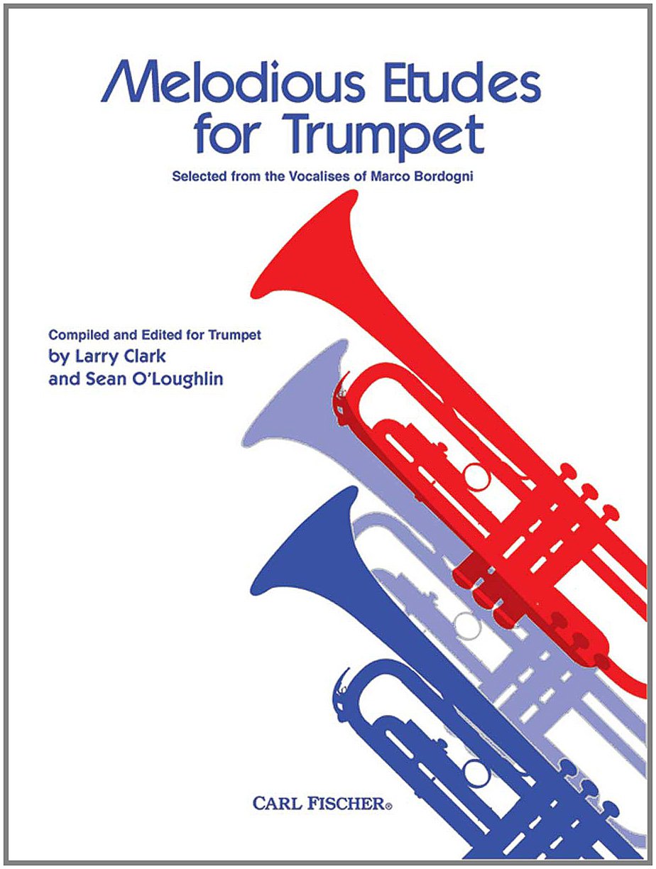 WF7  Melodious Etudes for Trumpet (Selected from the Vocalises of Marco Bordogni),New