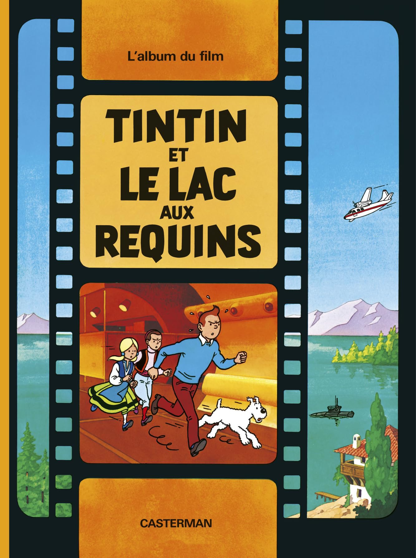 Tintin et le Lac Aux Requins (French Edition),Used