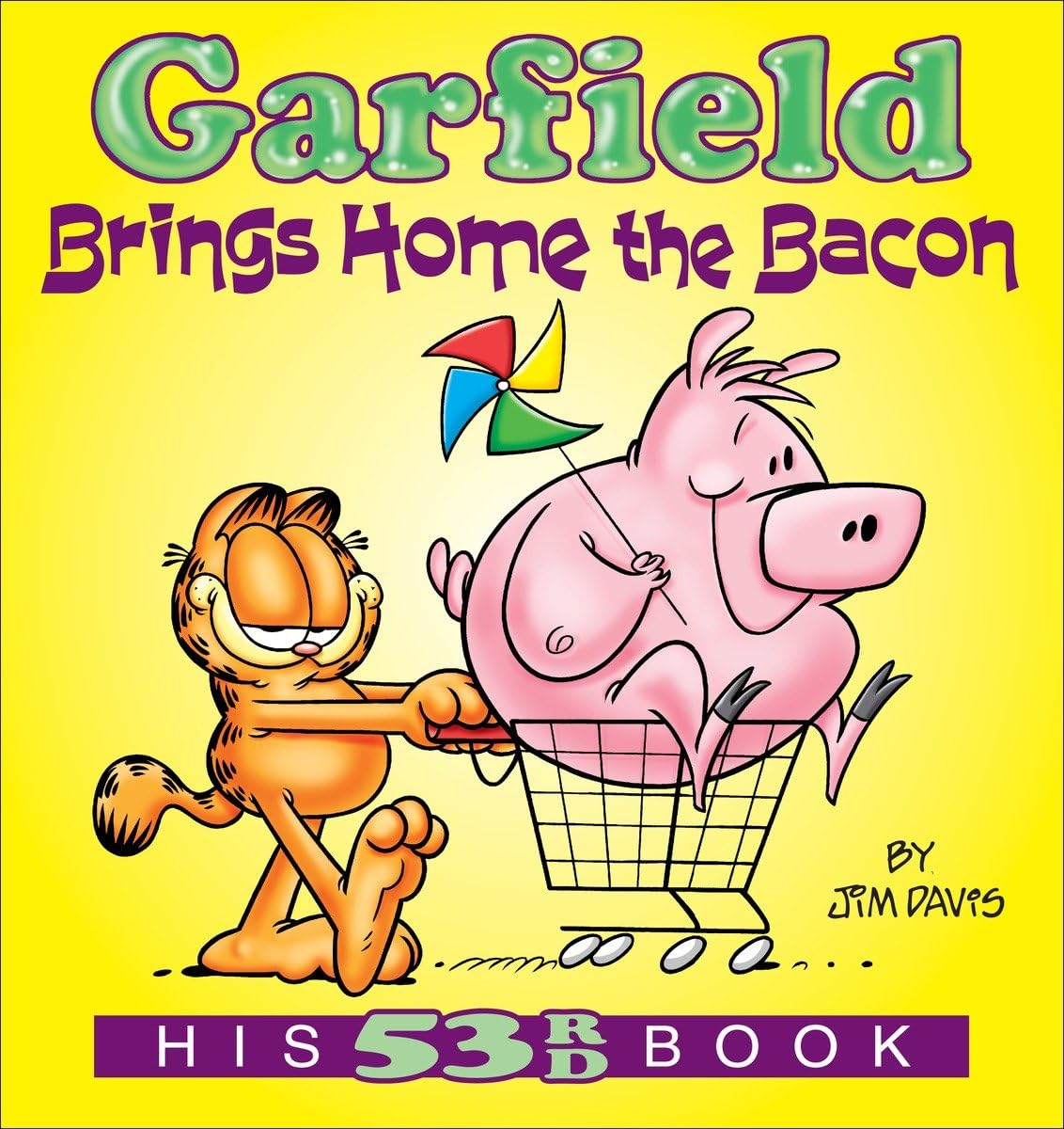 Garfield Brings Home the Bacon: His 53rd Book,Used