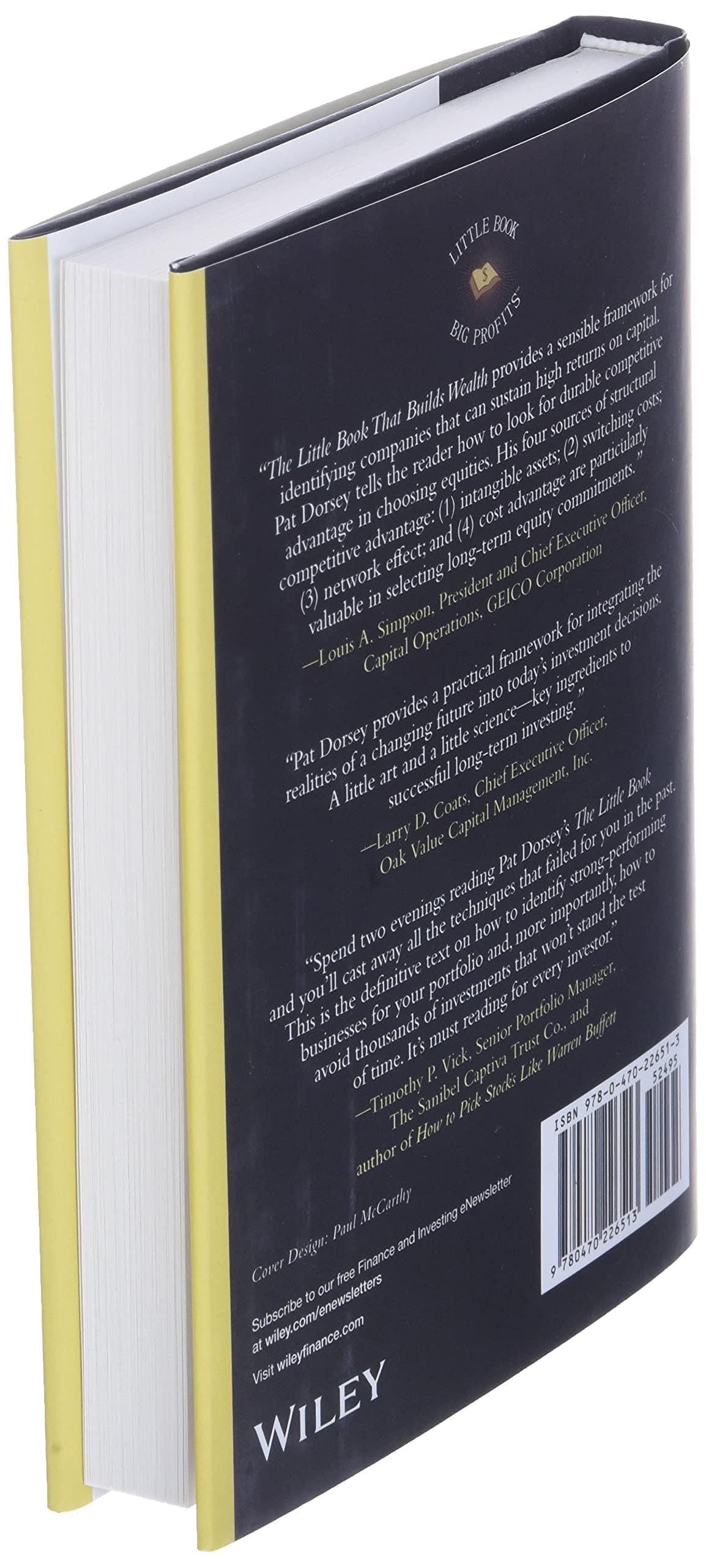 The Little Book That Builds Wealth: The Knockout Formula For Finding Great Investments,New