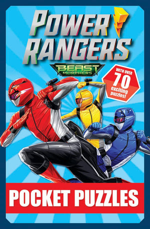 Power Rangers Beast Morphers Pocket Puzzles,Used