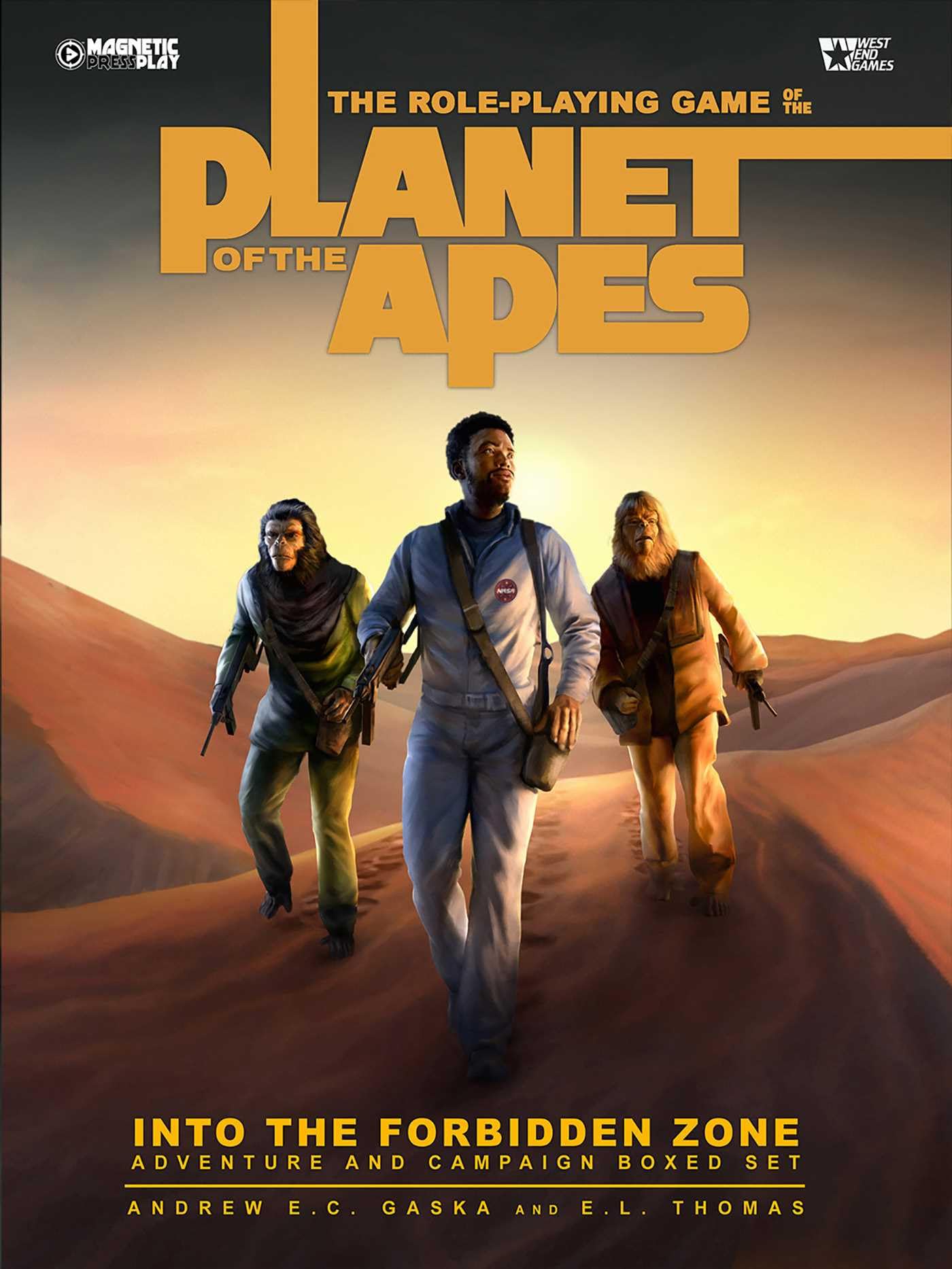The Planet Of The Apes Rpg Forbidden Zone Adventure Box RolePlaying Game