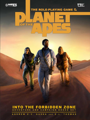 The Planet Of The Apes Rpg Forbidden Zone Adventure Box RolePlaying Game