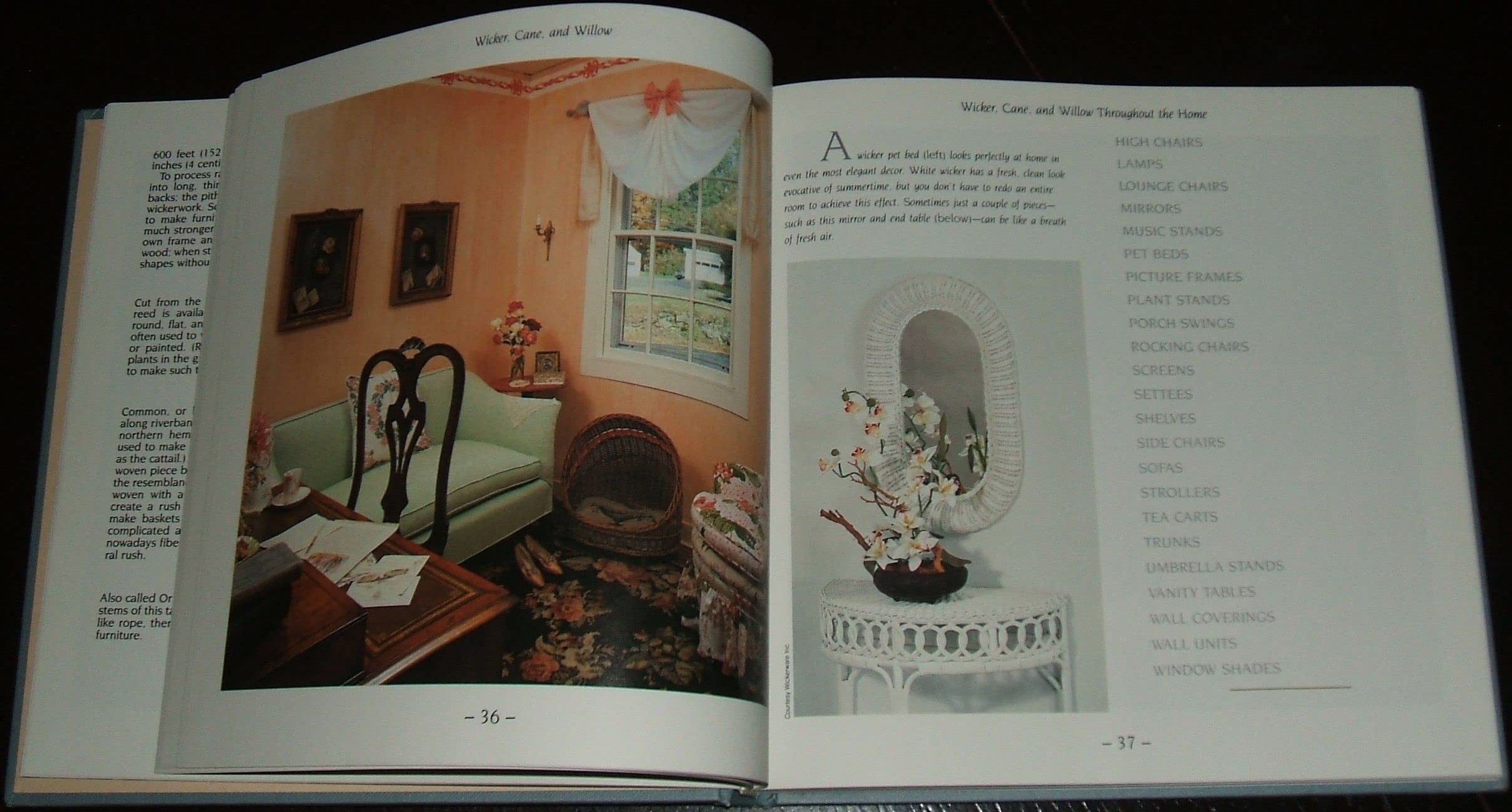 Wicker, Cane and Willow,Used