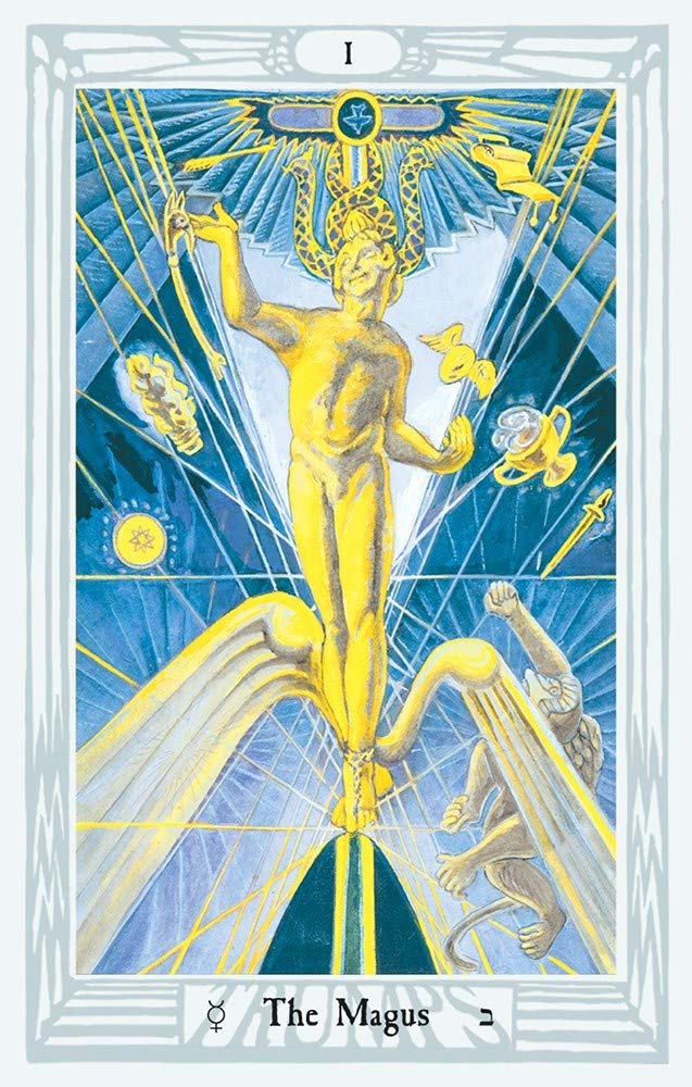 Crowley Thoth Tarot Deck Small,New