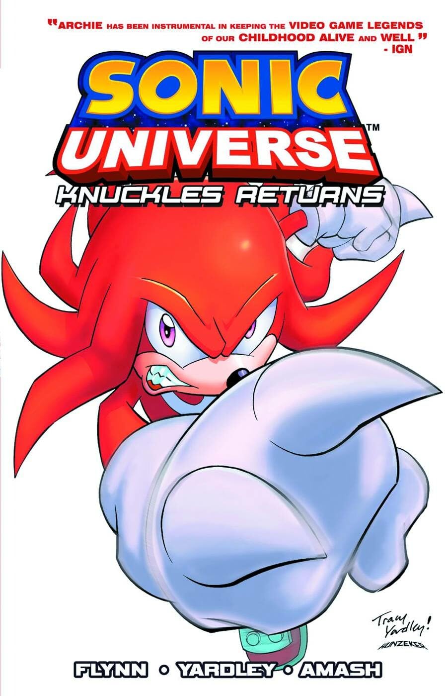 Sonic Universe 3: Knuckles Returns,Used