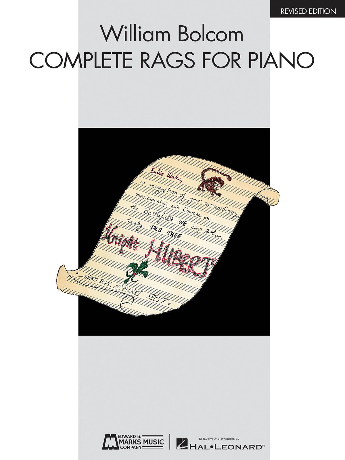 William Bolcom  Complete Rags for Piano: Revised Edition,Used