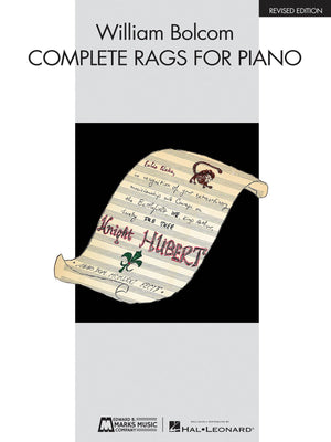 William Bolcom  Complete Rags for Piano: Revised Edition,Used
