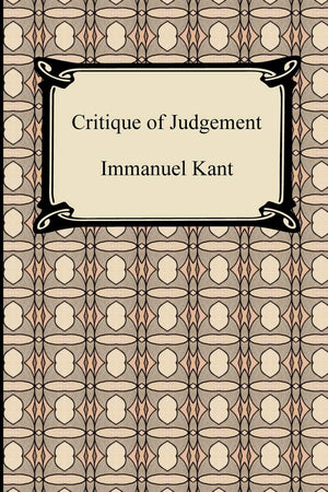 Critique of Judgement,Used