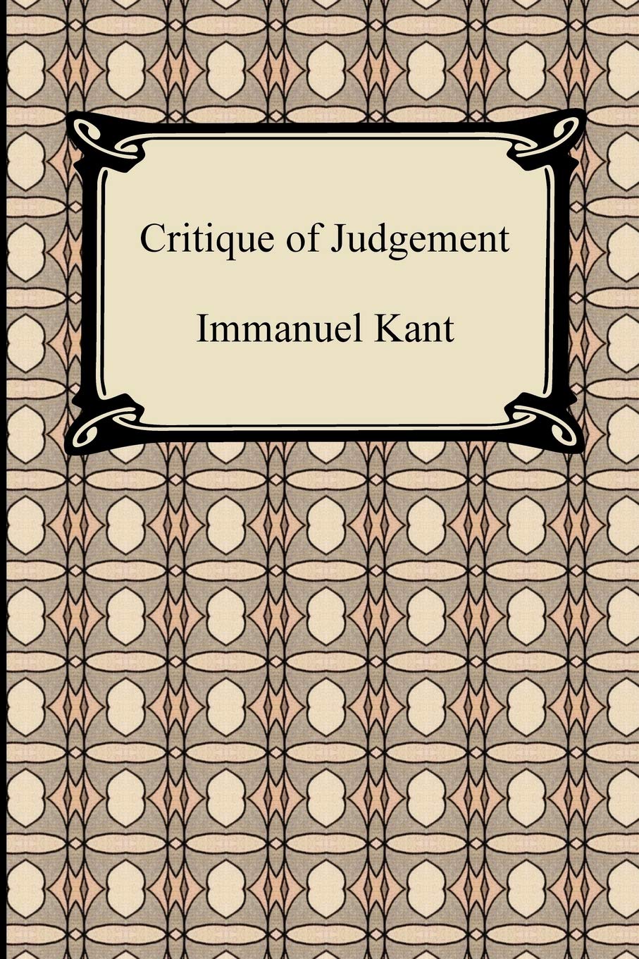 Critique of Judgement,Used