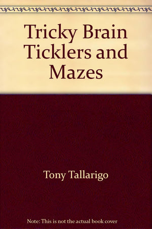 Tricky Brain Ticklers and Mazes (Honey Bear Trademark),Used