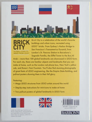 Brick City: Global Icons to Make from LEGO (Brick...LEGO Series),New