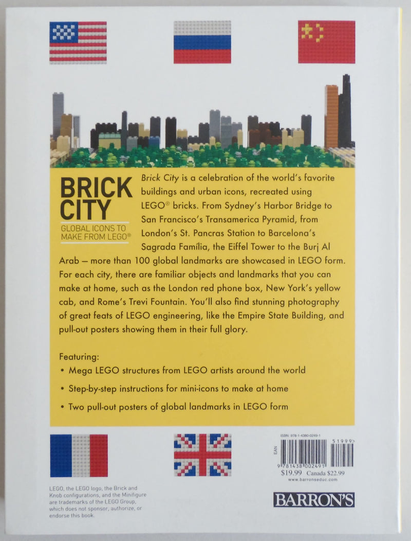 Brick City: Global Icons to Make from LEGO (Brick...LEGO Series),New