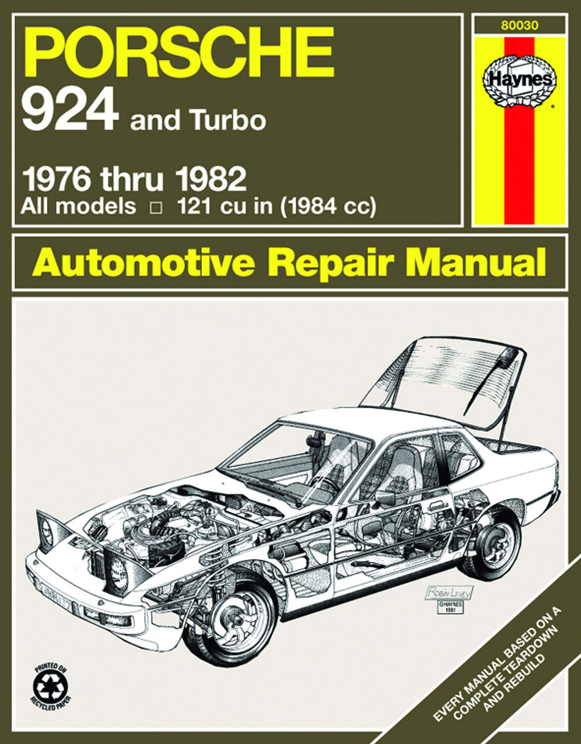 Porsche 924 '76'82 (Haynes Repair Manuals),Used