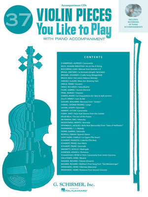 37 Violin Pieces You Like To Play: Two Accompaniment Cds,Used