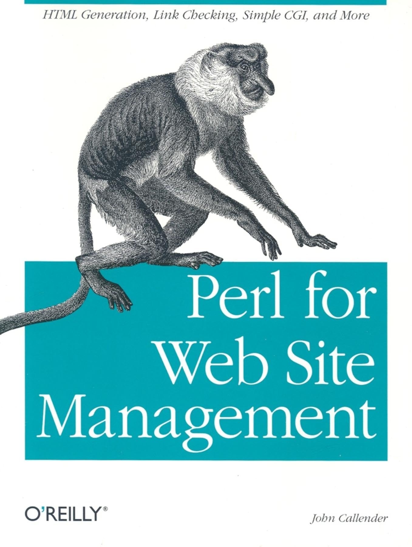 Perl for Web Site Management: HTML Generation, Link Checking, Simple CGI, and More,Used