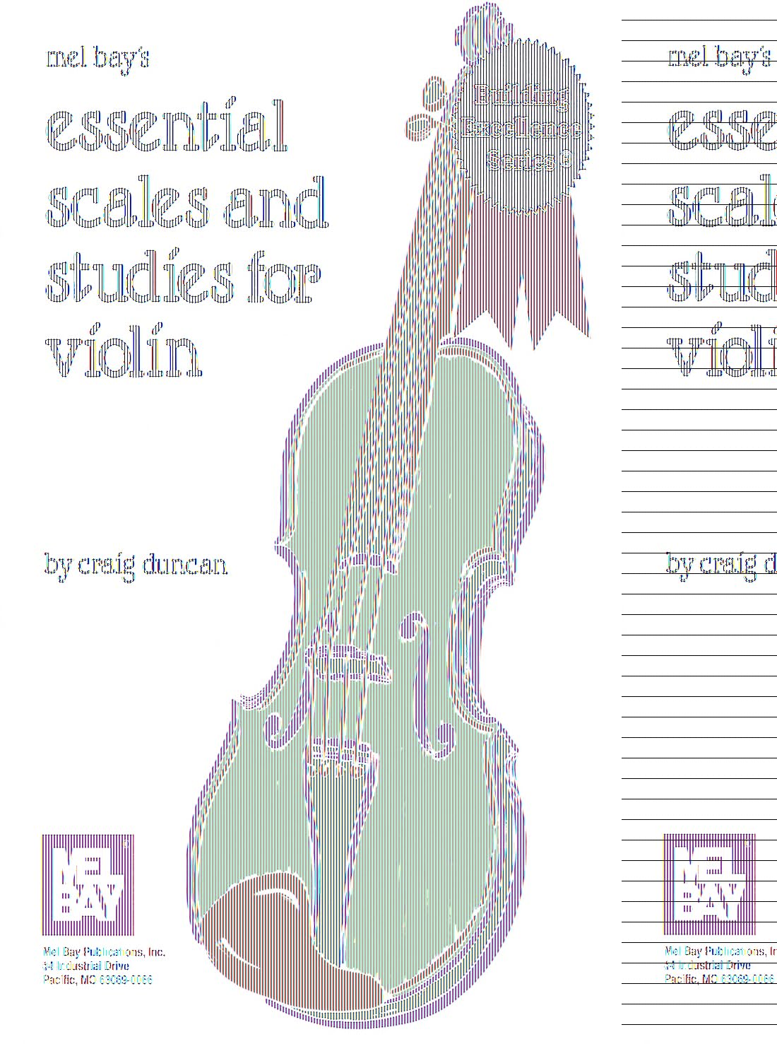 Mel Bay Essential Scales and Studies for Violin,Used