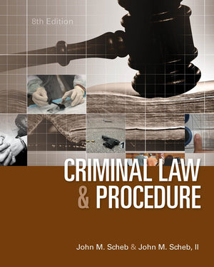 Criminal Law and Procedure,New