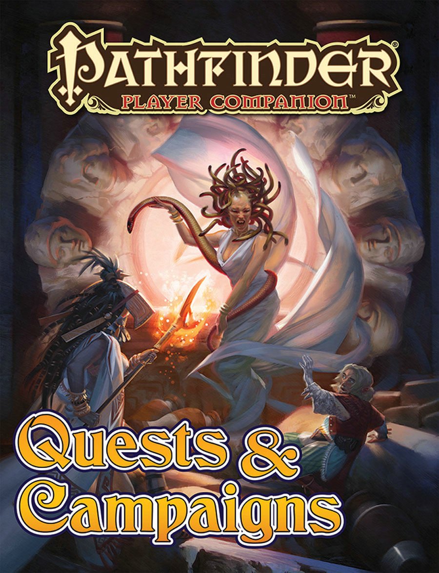 Pathfinder Player Companion: Quests & Campaigns,Used