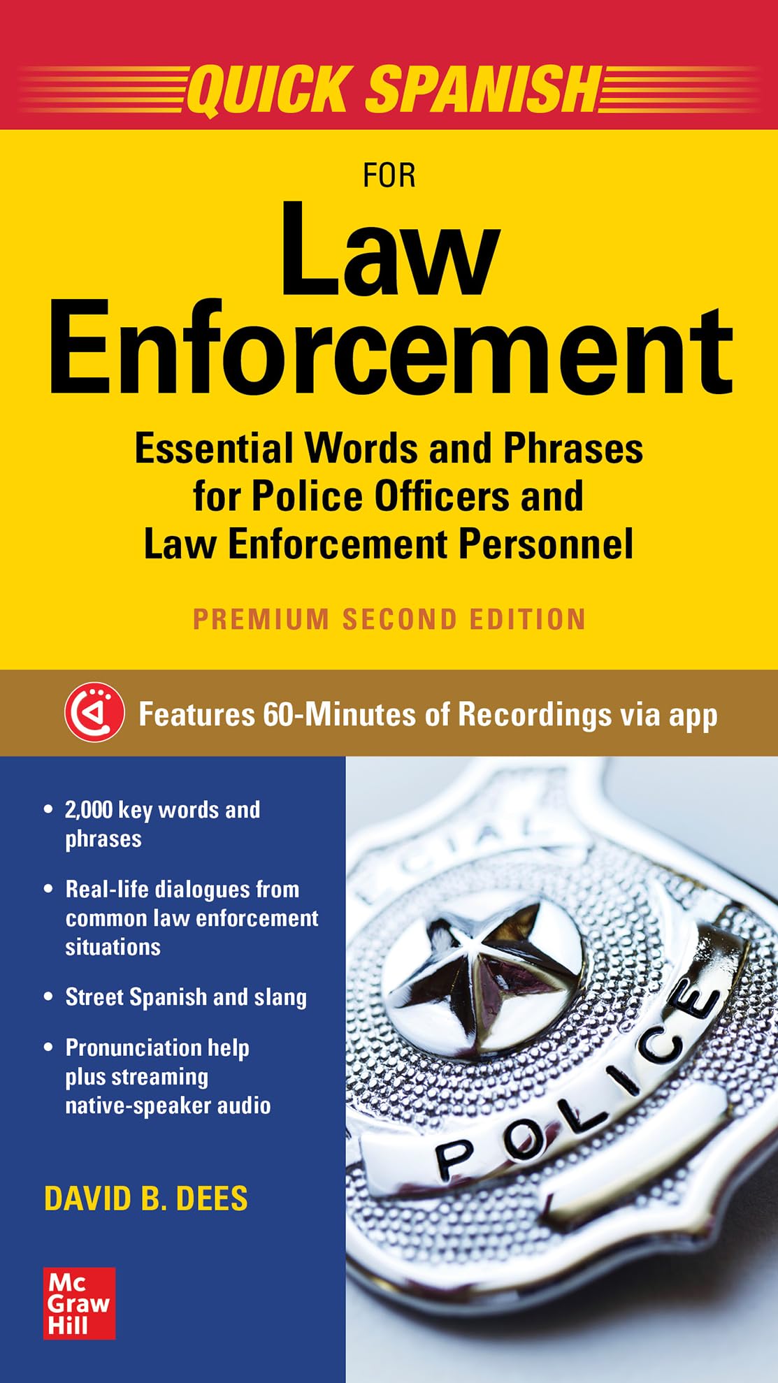 Quick Spanish for Law Enforcement, Premium Second Edition,Used