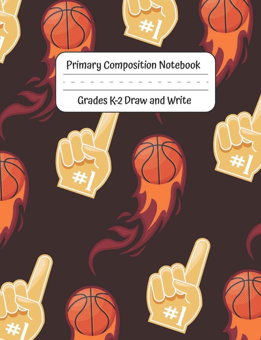 Primary Composition Notebook: Grades K2 Draw and Write 120 Pages Handwriting Practice Workbook  Dotted Middle Line With Drawin,Used