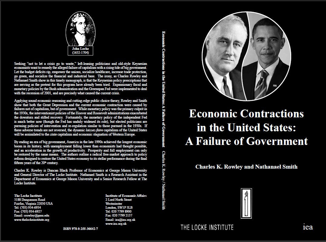 Economic Contractions in the United States: A Failure of Government,Used