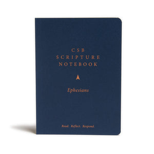 CSB Scripture Notebook, Ephesians: Read. Reflect. Respond.,Used