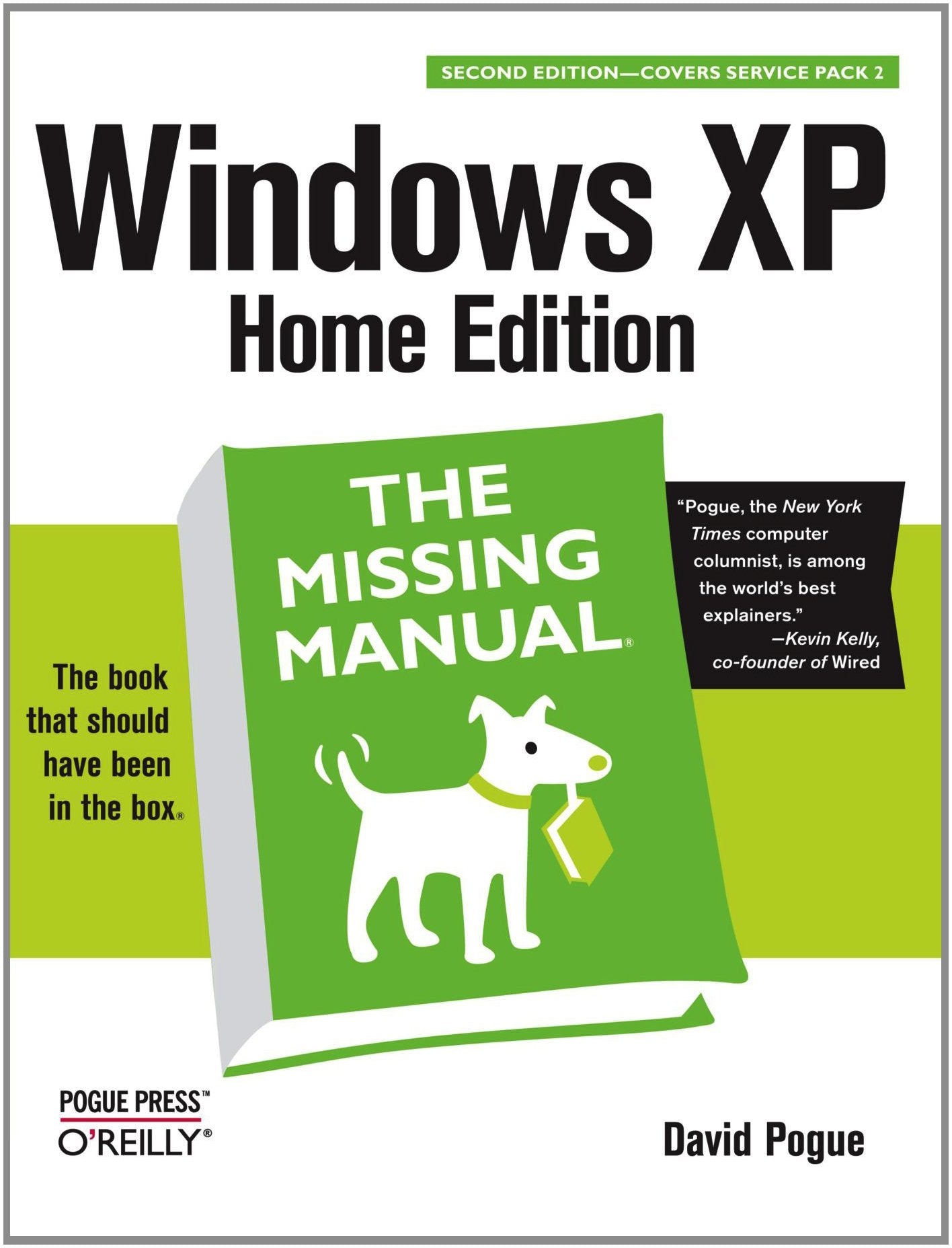 Windows XP Home Edition: The Missing Manual (2nd Edition),Used