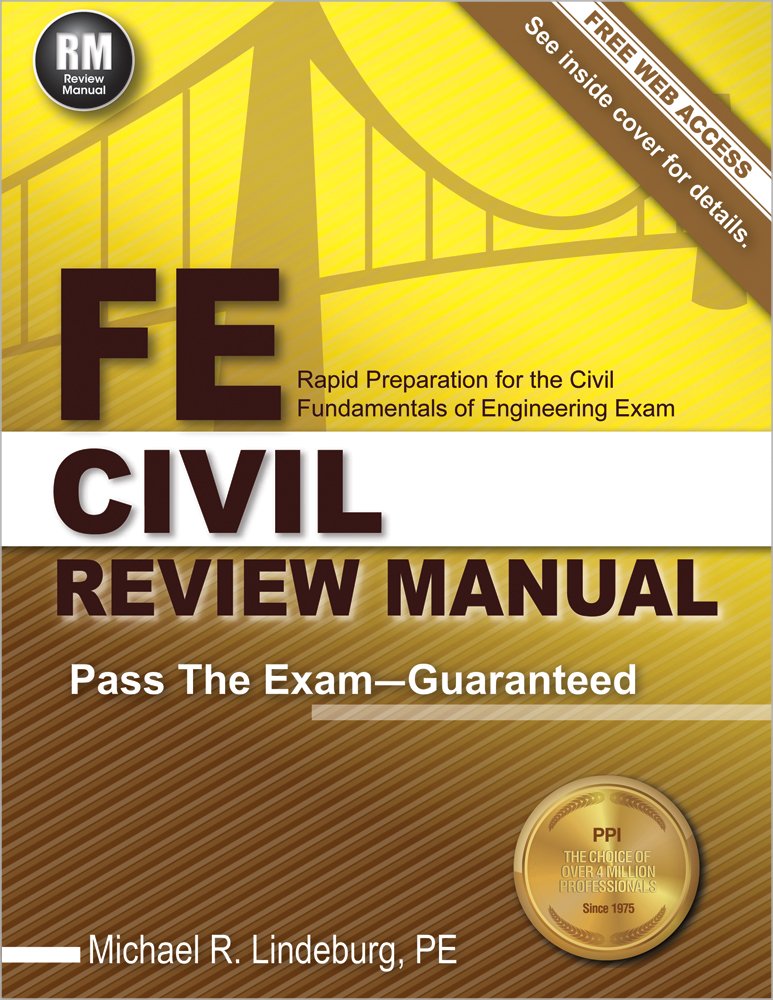FE Civil Review Manual,Used