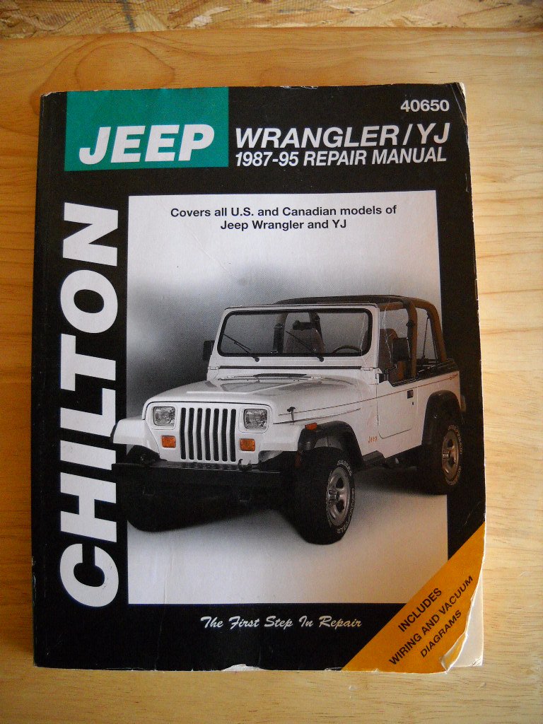 Chilton s Jeep Wrangler/Yj 198795 Repair Manual (Chilton s Total Car Care.)