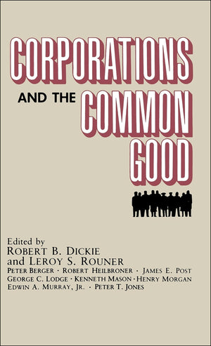 Corporations and the Common Good,Used